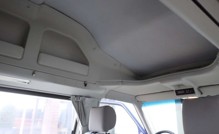 Ollie – 2p Volkswagen bus uit 1998 met airco 