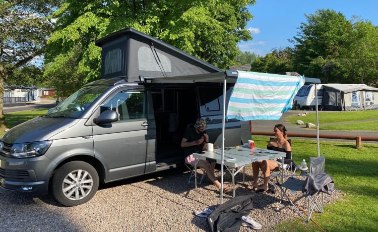 4 berth Volkswagen campervan from 2019