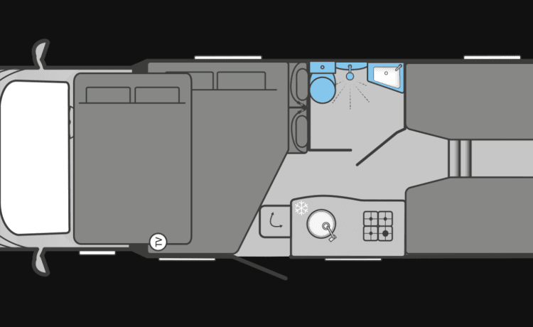 Walter – 6 berth, 6 belt (2023)