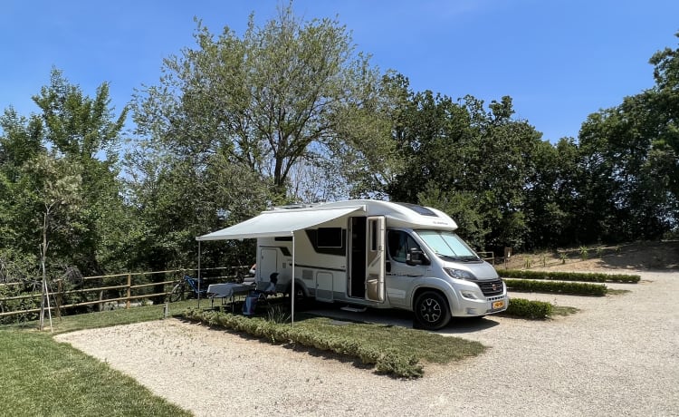 De luxe kampeerders  – Adria Coral 600SL Plus 2 places à partir de 2020