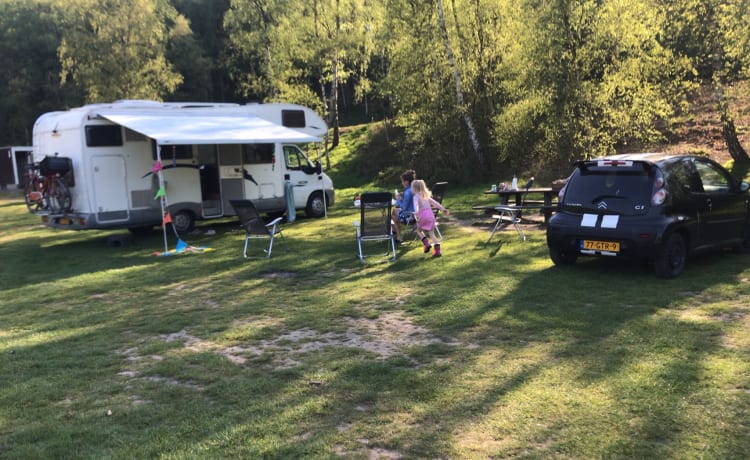 Komplettes Familiencamper Fiat 7 Personen