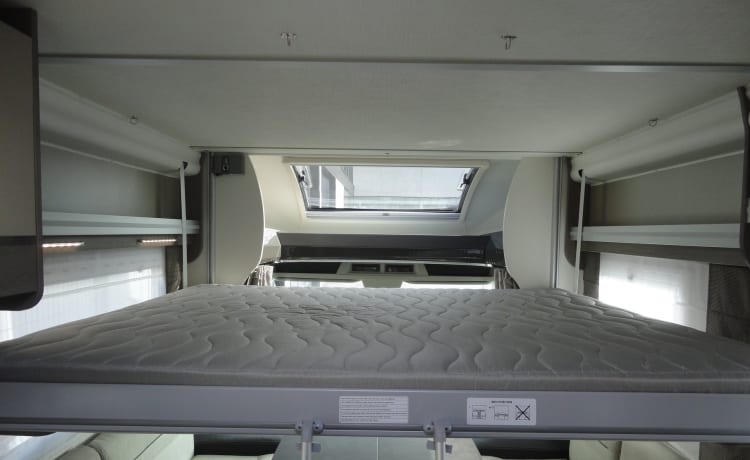 Trampie – Spacious camper for 2 or 4, pets allowed