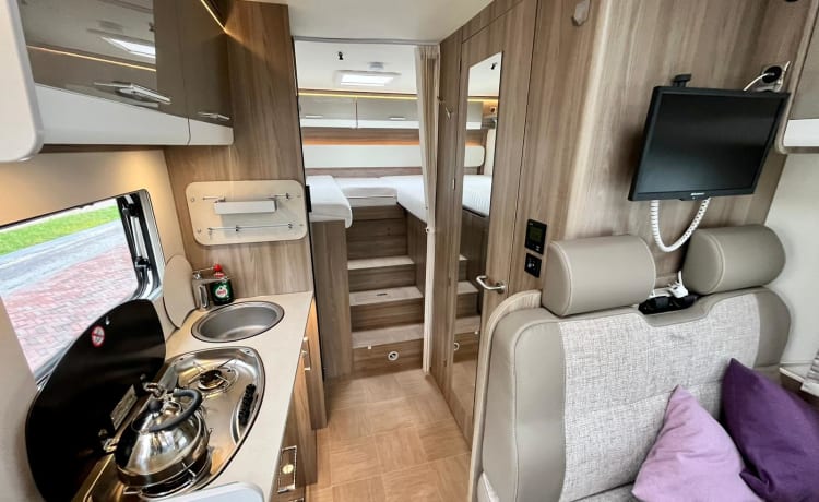 Romantic Luxury Camper – 2p Luxe Camper uit 2020 met groot bed!