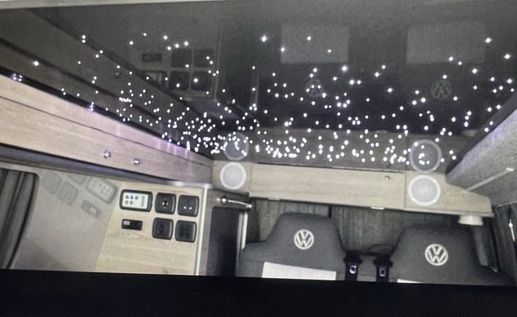 4 berth Volkswagen campervan from 2020