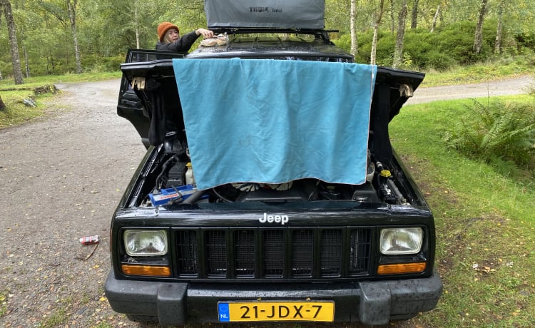 Jeep Cherokee 2,5L vom Netz