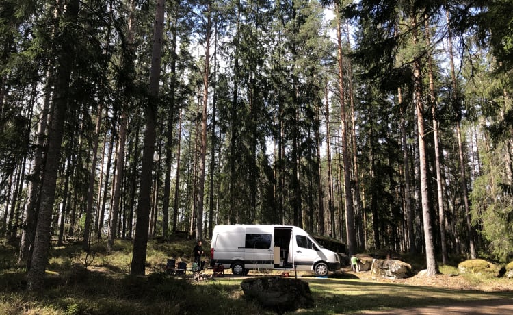 Geräumiger Off-Grid-Volkswagen