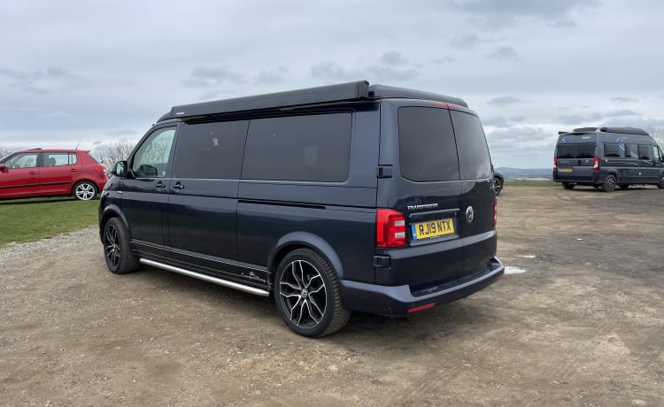 Wallis  – High Spec VW T6 CamperKing Conversion.  Sleeps 4 & Seats 5