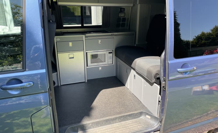 4 berth Volkswagen campervan from 2018