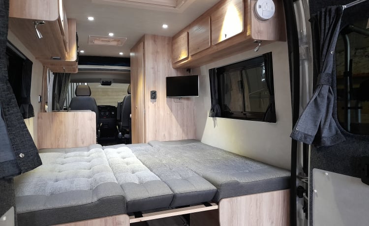 MH21 – Campervan/Wohnmobil mit 2 Schlafplätzen - Voll ausgestattet für Ihr nächstes Abenteuer