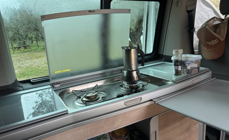 Spantik – 4p Volkswagen California campervan uit 2022