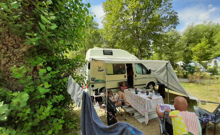 Een heerlijke compact camperbusje