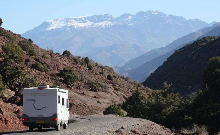 Liene – Traveling in a comfortable Hymer