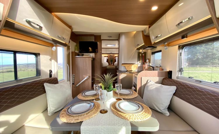 The Hilton – Looking for a Five Star hotel on wheels?? 