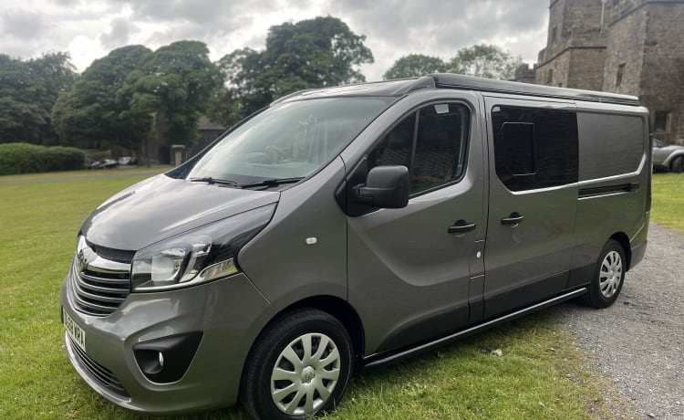 VIV – "Our Viv" Vauxhall Vivaro 4 Berth Camper van 2018