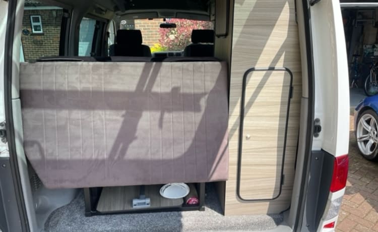 Baz – 4 berth Mazda Customised Campervan