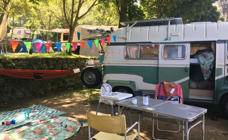 Madame Estafette – Profitez de la slow life avec notre oldtimer Madame Estafette