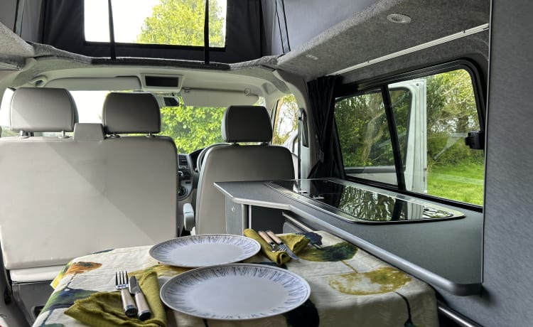 Daphne – 4-persoons Volkswagen campervan uit 2013