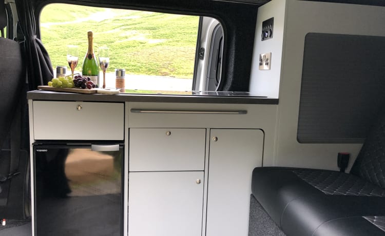 Lionel – Immaculate 4 berth Toyota van from 2017 - single and ready to mingle!