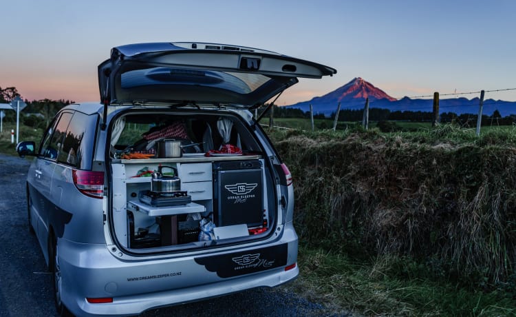 Toyota Dreamsleeper mit 2 Schlafplätzen