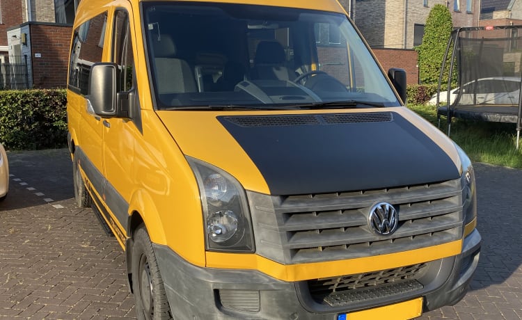 Robuste VW Crafter 4 personnes Euro5 <6m