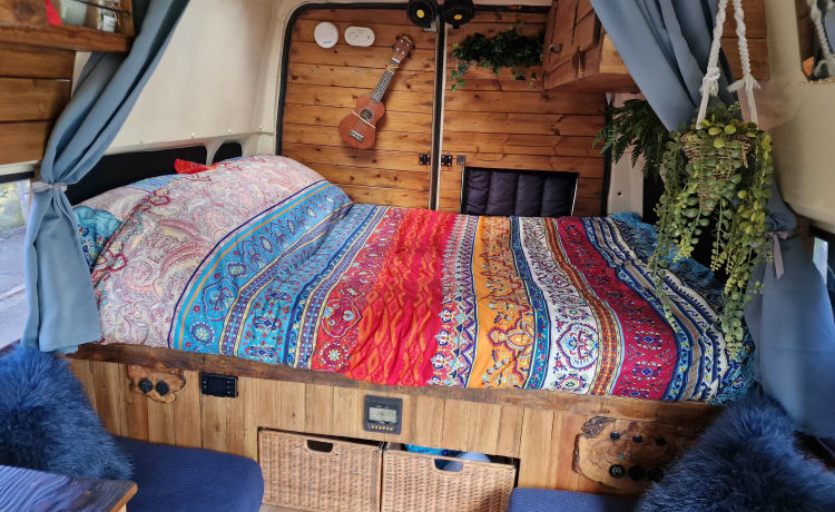 SKY – Camping-car rustique hors réseau / EHU unique à Cornwall