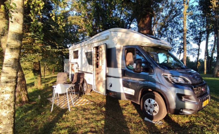 Luxury 4-Person Adria 670 DC Camper - still available this May holiday!