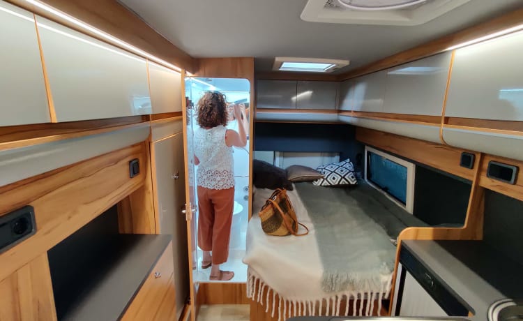 Finn de Campervan – Autonomia e comfort al 100%.