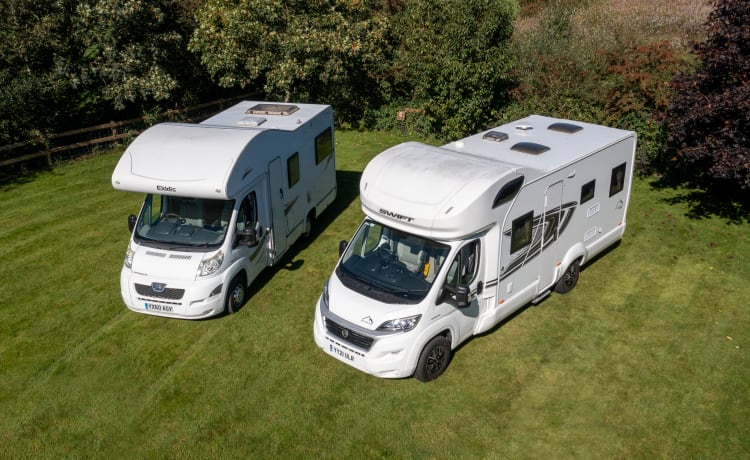 Swift Edge 486 – Swift EDGE 486 mit 6 Schlafplätzen