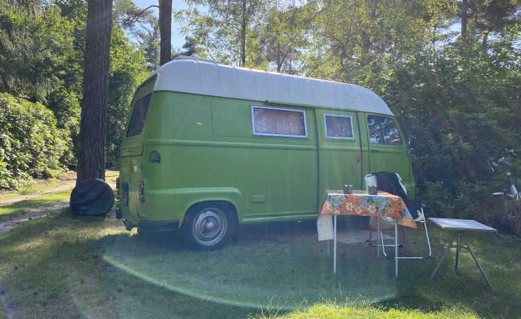 Gemütlicher klassischer französischer Oldtimer