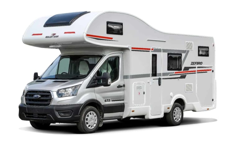 Fabuleux Roller Team Zefiro 675 camping-car 6 places