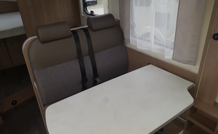 Dethleffs  – Generous 4 Person Integral camper