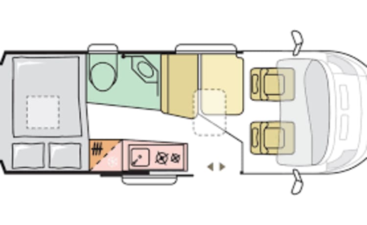 Adria Twin 640 SGX Plus A AUTOMATICO