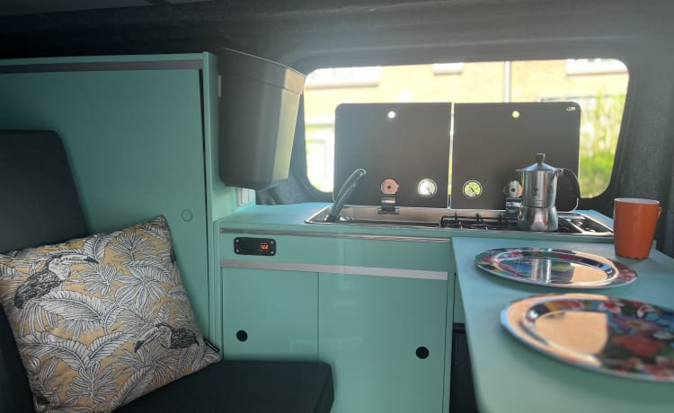 vrijheid blijheid – 4p extended Citroën campervan from 2017 