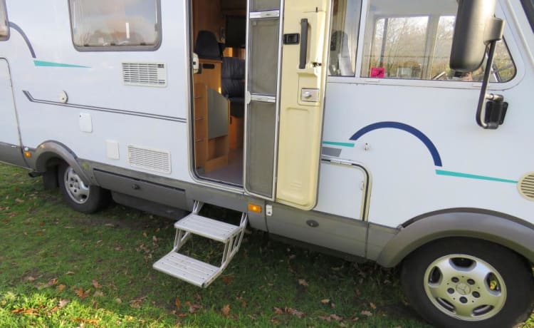 Camping-car Hymer avec Internet gratuit