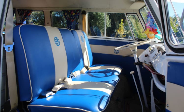 Luke – 2 berth split screen Volkswagen campervan  1966