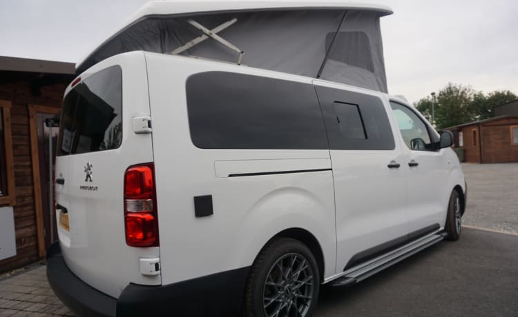 4 berth Peugeot campervan from 2022