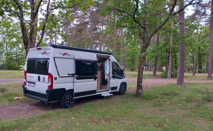 "Sjoppie " – Camping-car de luxe à louer : Malibu 600 LE