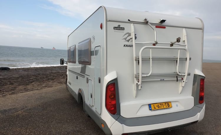 knaus sport ti 3 pers camper as new still available