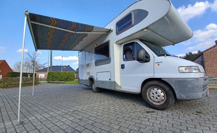 Moby – 3-persoons mobilhome met alkove