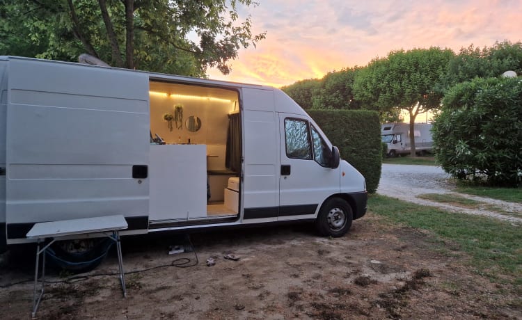 De parel – Die Perle – Fiat Ducato Campervan