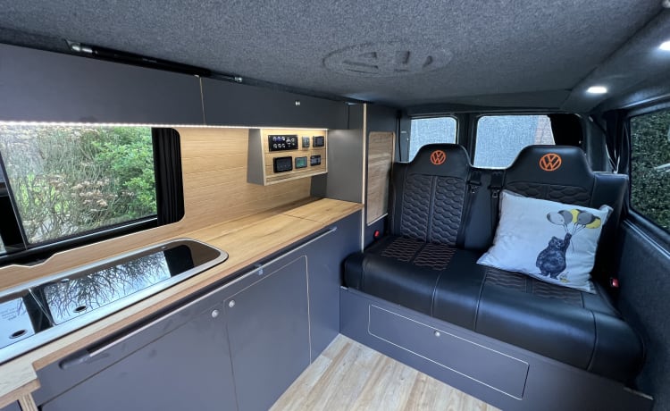 4 berth Volkswagen campervan from 2016