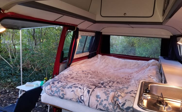 maison lumineuse ! Partez pour un road trip inoubliable avec ce confortable VW T4 !