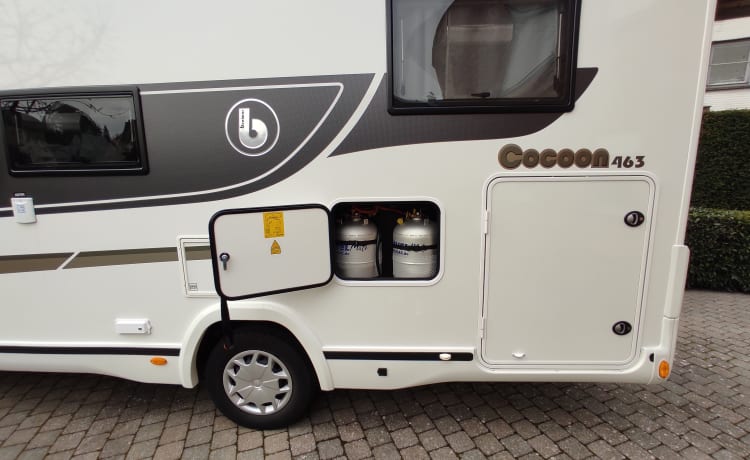 Benny – Leuke Benimar Cocoon 463-camper voor 4personen van 2022