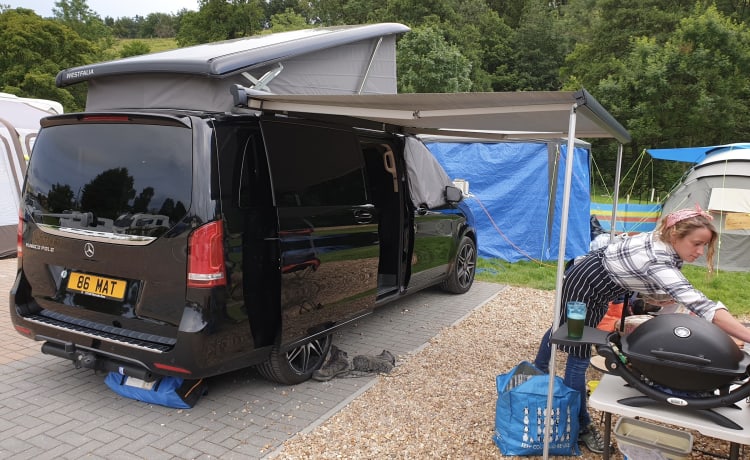 Pookiemobile – Mercedes Benz Marco Polo AMG 250 Topklasse kracht en comfort