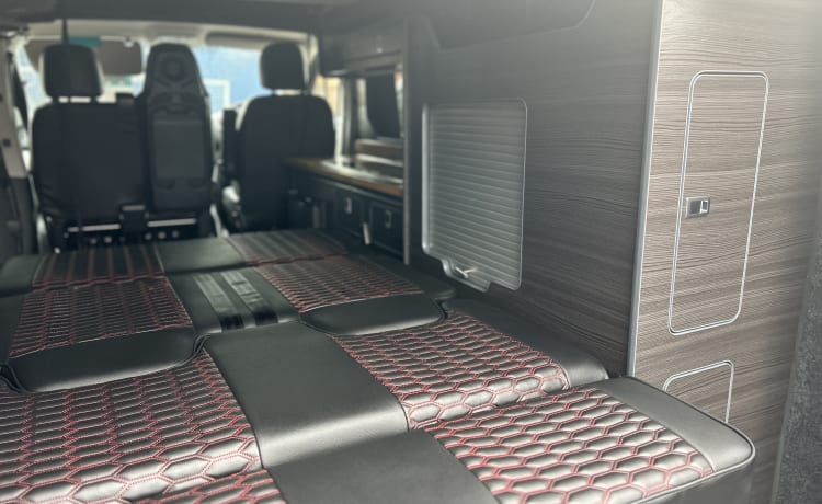 VIV – "Our Viv" Vauxhall Vivaro 4 Berth Camper van 2018