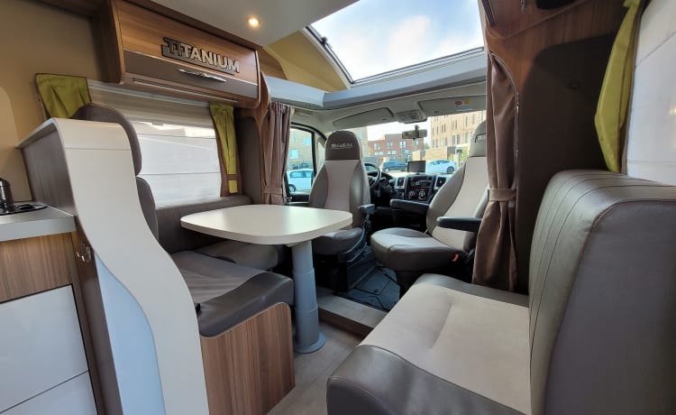 4 person Chausson Titanium (semi-integrated from 2014)