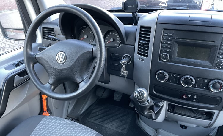 Luxury adventure off-grid Volkswagen Crafter