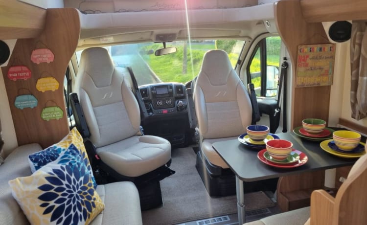 Dave – 4 berth Bailey semi-integrated from 2019