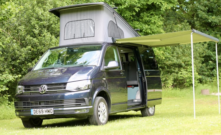 Ruthern – VW T6 prachtig omgebouwd door Ecowagon. Standplaats beschikbaar