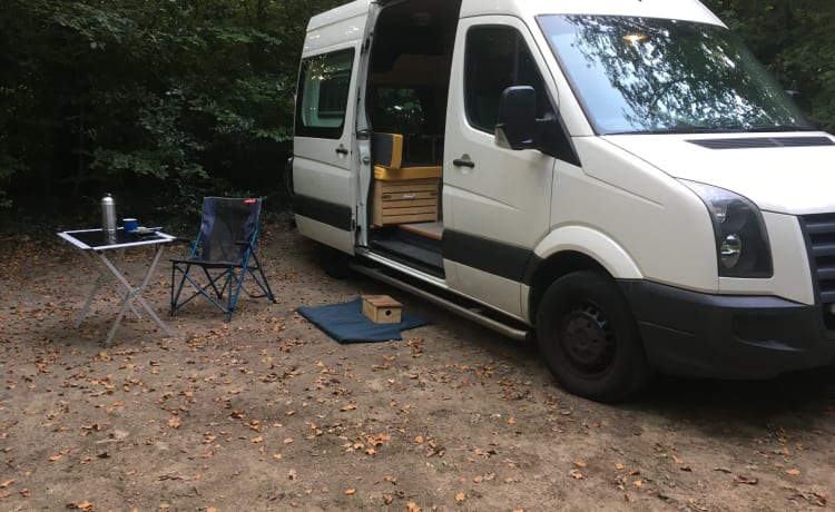 EigenWijze – Camper bus unico, con bei interni